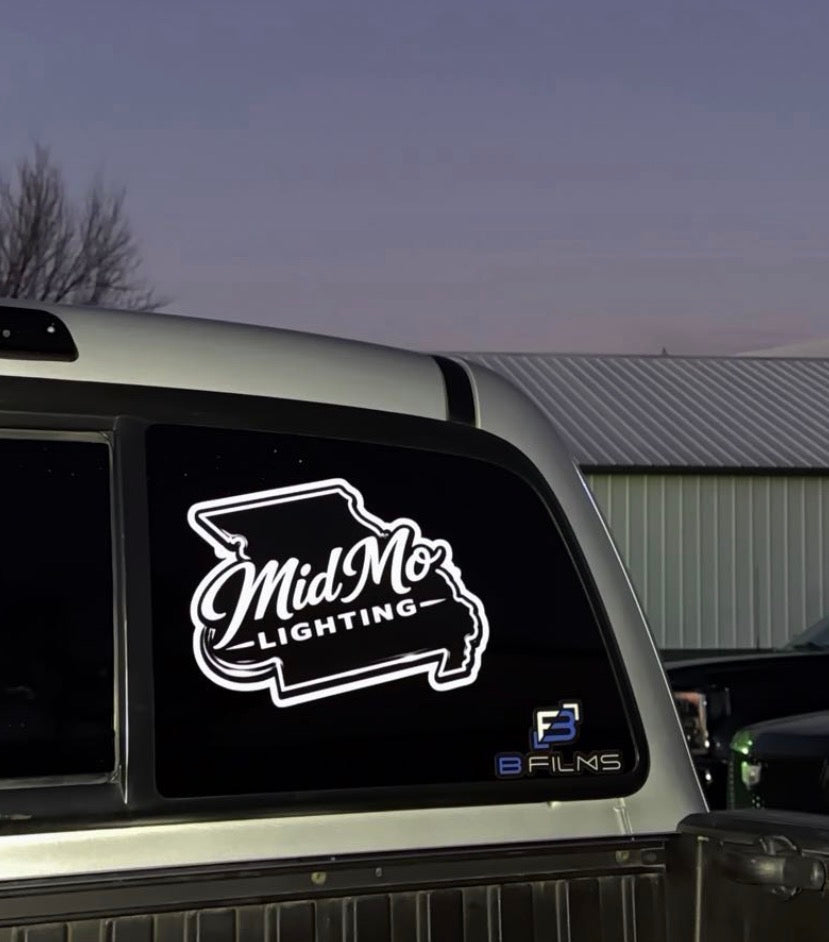 Mid Mo Lighting stickers