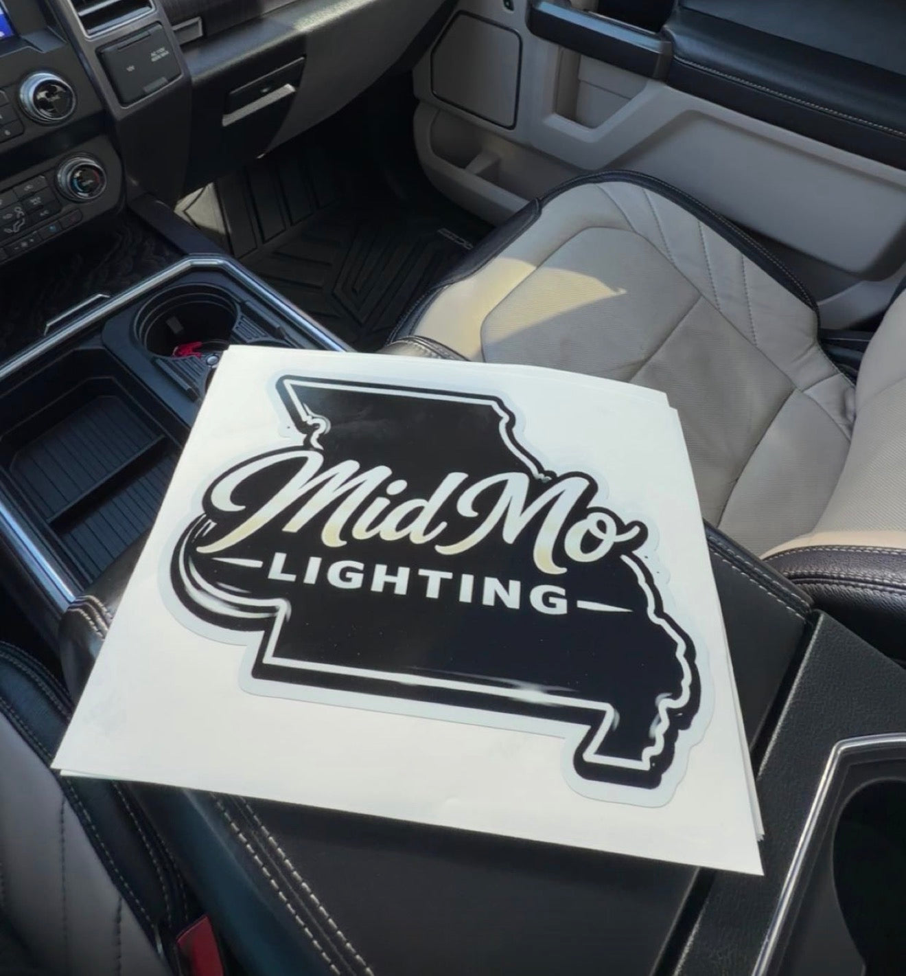 Mid Mo Lighting stickers