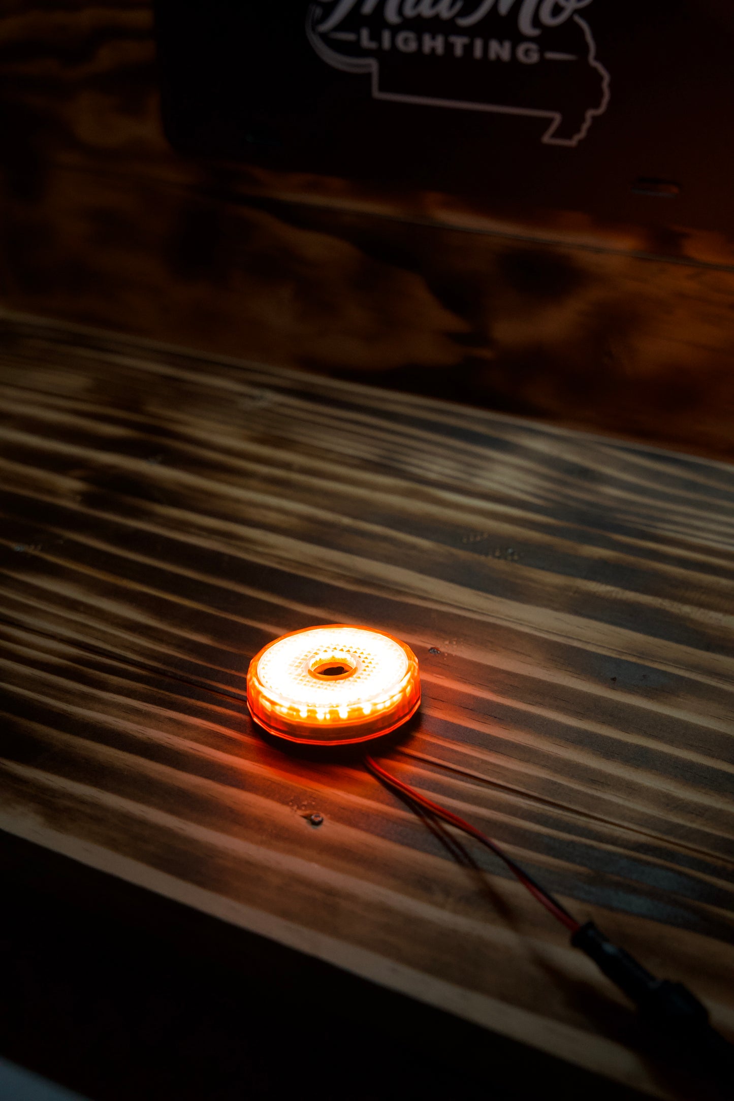 18 led amber rock lights (plug and play)